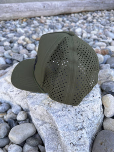 Army Green 3D Logo Trucker Hat