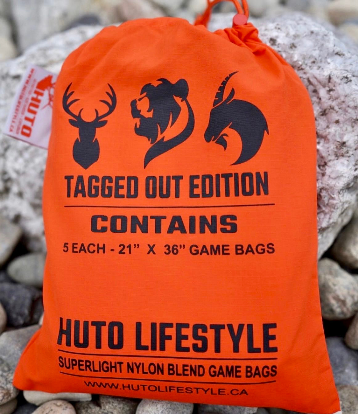 Tagged Out Edition Game Bags Set of 5 Bags HUTO Lifestyle Clothing Apparel